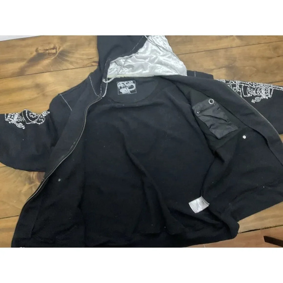 LL Cool J/Todd Smith Black Silver "MCMLXVIII" Hoodie Size XXL - Picture 16 of 16